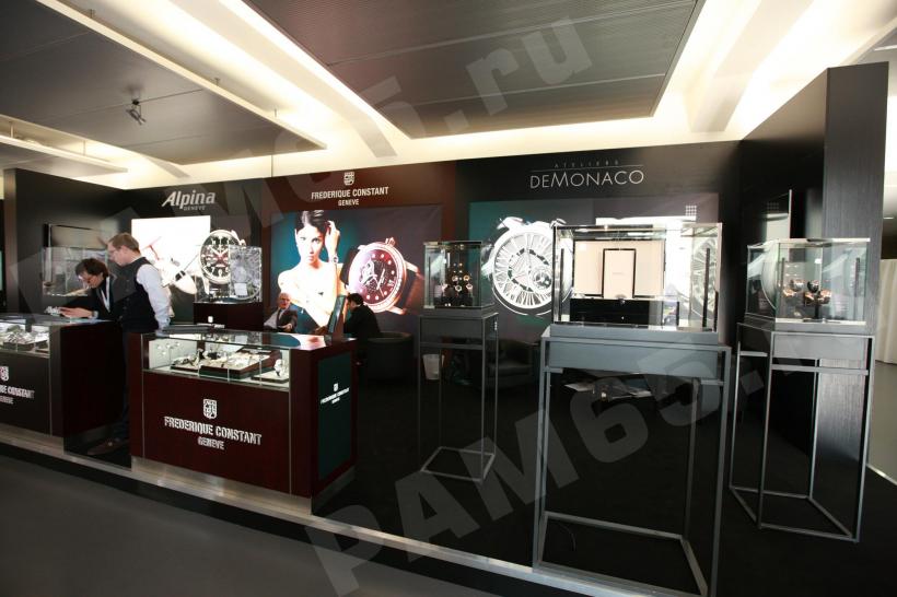 GTE 2012: Павильоны часов Alpina, Frederique Constant и Ateliers deMonaco