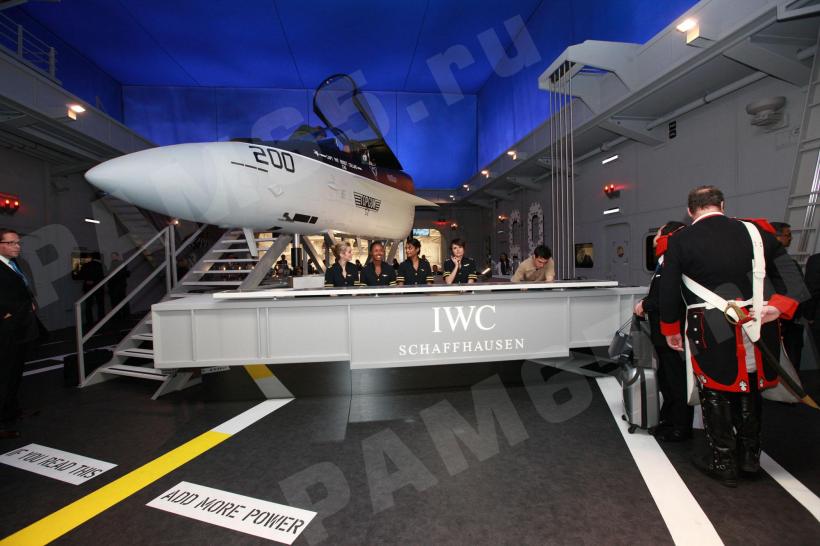 SIHH 2012: Выставочный зал часов IWC Schaffhausen