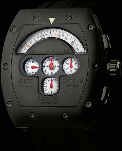 Azimuth Chrono Gauge BMF PVD