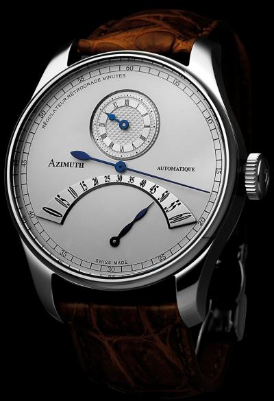 Azimuth Round Regulateur Retrograde Minutes