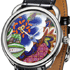 Изысканный цветочный букет на циферблате Arceau Fleurs d'Indiennes от Hermes