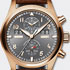 Новая модель Spitfire Perpetual Calendar Digital Date-Month (Ref. 379103) от компании IWC на выставке SIHH 2012