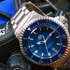 Американская часовая компания RGM представляет новые наручные часы Series 2 Blue Diver