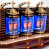 Настольные часы Lamina Nixie Clock из клена и грецкого ореха