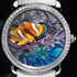 Красота подводного мира на циферблате часов Cartier Fish