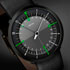 Новинка: Botta-Design DUO green - часы для двух часовых зон с оптимальной читабельностью.