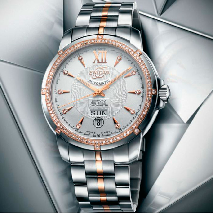 BaselWorld 2014: Enicar представляет новинку Versailles Chronometer Sun