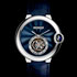 Cartier     Ballon Bleu Flying Tourbillon enamel 