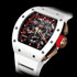 RM 011 Automatic Flyback Chronograph White Demon  Richard Mille