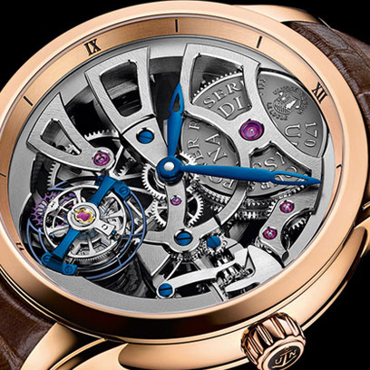 Ulysse Nardin представляет скелетонированную модель Skeleton Tourbillon Manufacture