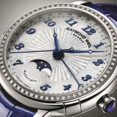 Часы Lady Maestro Phase de Lune от Raymond Weil для представительниц прекрасной половины планеты