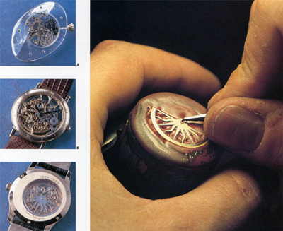 процесс изготовления часов Kees Engelbarts