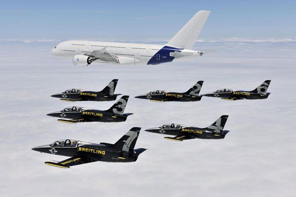 Полет  Breitling Jet Team