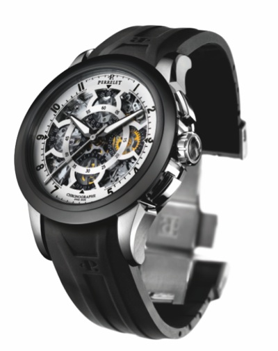 часы Skeleton Chronograph