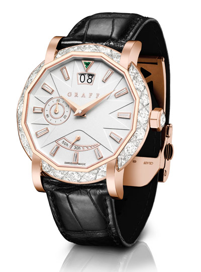 часы GraffStar Grand Date с бриллиантами от компании Graff