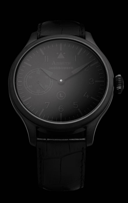 часы Jagdbomber PVD «Blacknight»