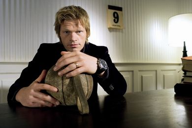 Оливер Кан с часами Anonimo Chronoscorpio MarkII Oliver Kahn
