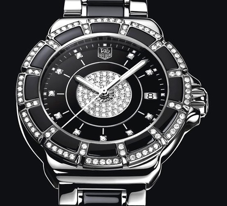 часы Formula 1 Lady Steel & Ceramic Pavee от TAG Heuer