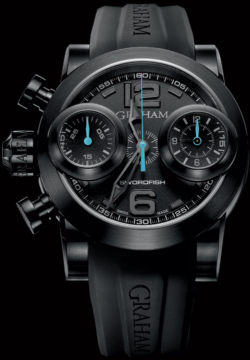 часы Swordfish Booster Black от Graham