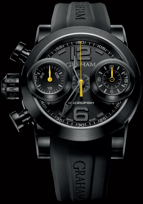 часы Swordfish Booster Black от Graham
