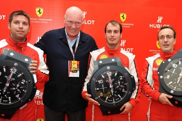Компания Hublot стала часовым партнером Ferrari