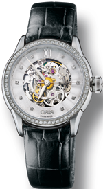 Oris Artelier Skeleton Diamonds