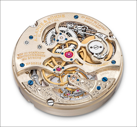 механизм часов Richard Lange Tourbillon "Pour le Mérite" Handwerkskunst (Ref. 761.05)