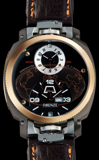  Firenze Dual Time Drass Gold