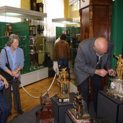 Делегация английского Antiquarian Horological Society побывала в Москве