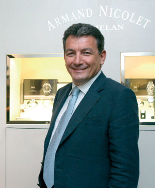 Генеральный директор часовой компании Armand Nicolet – Роландо Брага