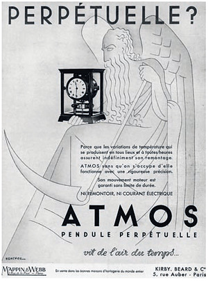 настольные часы Atmos
