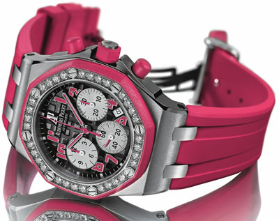 модель «Audemars Piguet – Ladyies’ Royal Oak Offshore Ladycat Chronograph»