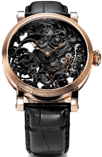 часы Blossom Black Tulip от Grieb&Benzinger