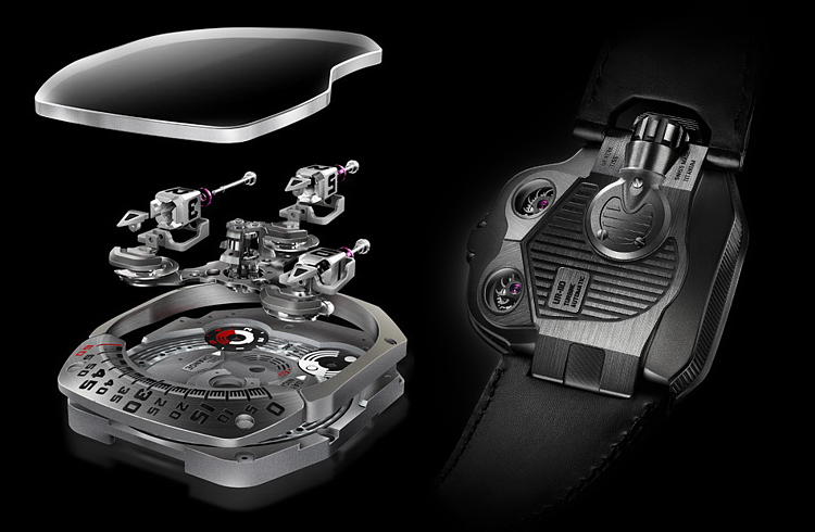 Планетарные часы Urwerk