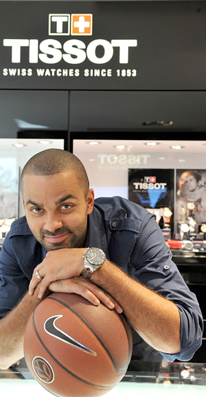 Баскетбол и часы Tissot