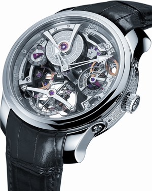 часы Greubel Forcey Double Tourbillon 30° Technique