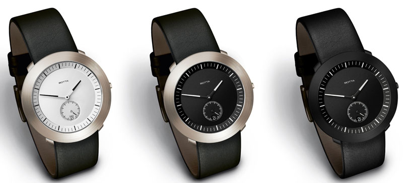Самые тонкие часы Botta-Design Helios