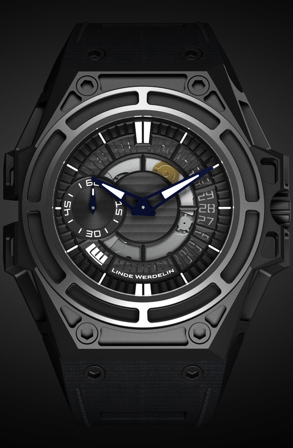 часы SpidoLite II Titanium Anthracite DLC