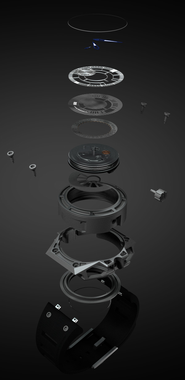 часы SpidoLite II Titanium