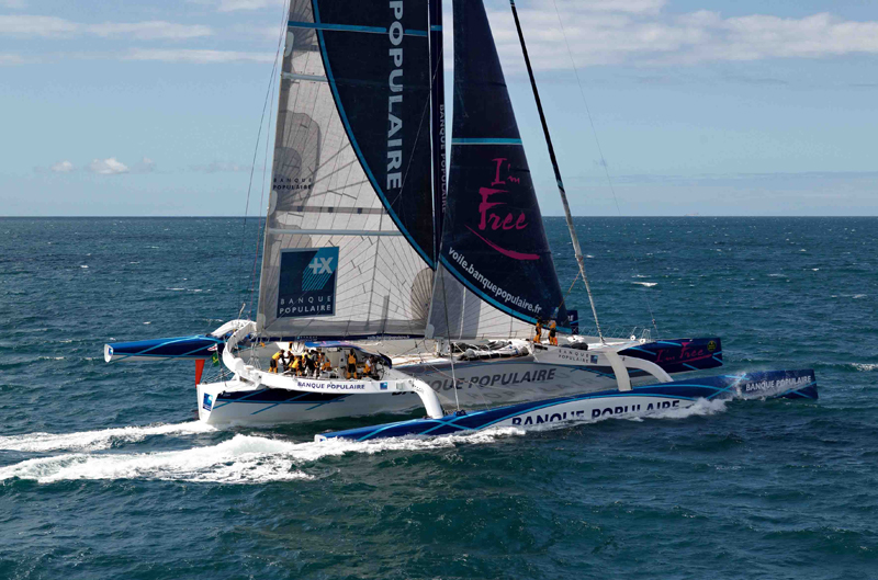 Maxi Trimaran Banque Populaire V