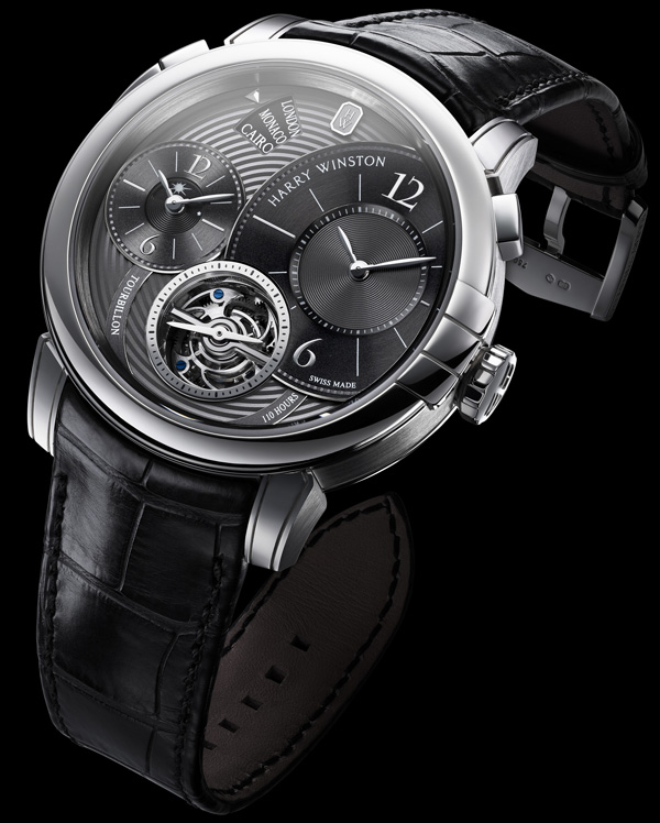 Harry Winston Midnight GMT Tourbillon