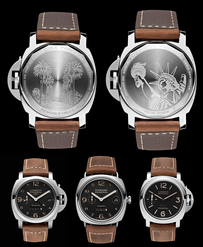 Часы Panerai играют в города