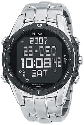 Pulsar LCD watches