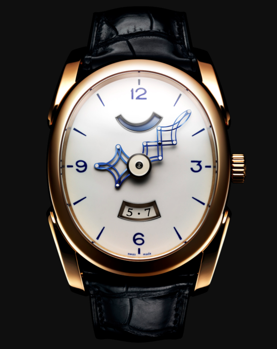 Часы Toric Oval с телескопическими стрелками от Parmigiani