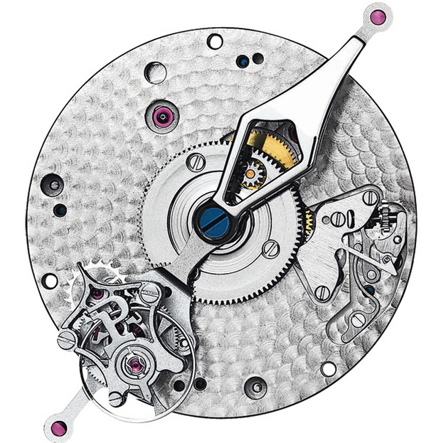 механизм часов Tourbillon Relatif New York
