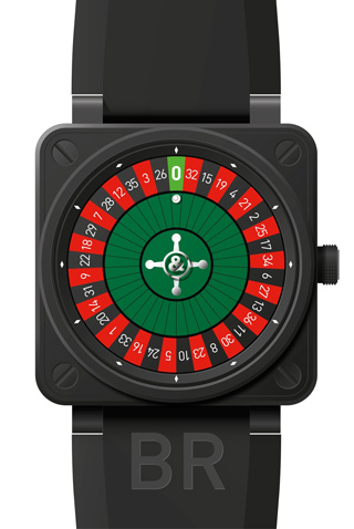 часы BR 01 Casino