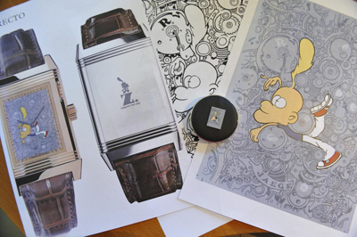 рисунок часов La Reverso de Zep