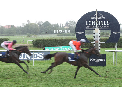 Longines- официальный спонсор скачек Grosser Preis von Baden-Baden