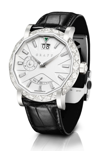 часы GraffStar Grand Date с бриллиантами от компании Graff