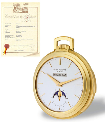 часы Patek Philippe ref. 844